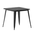 Contemporary 31.5 Square Commercial Dining Table for 4