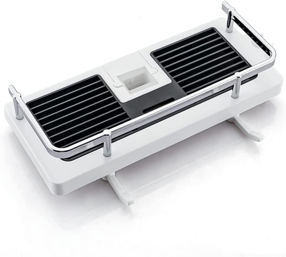 Baitahaus Wall Mounted Shower Caddy Rack Self Adhesive Bathroom Shelf