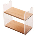 Miniature Wood Bookshelf Doll House Book Shelves Book Stand Furniture Decor Kitchen Miniatures Miniature Things Miniatures for C