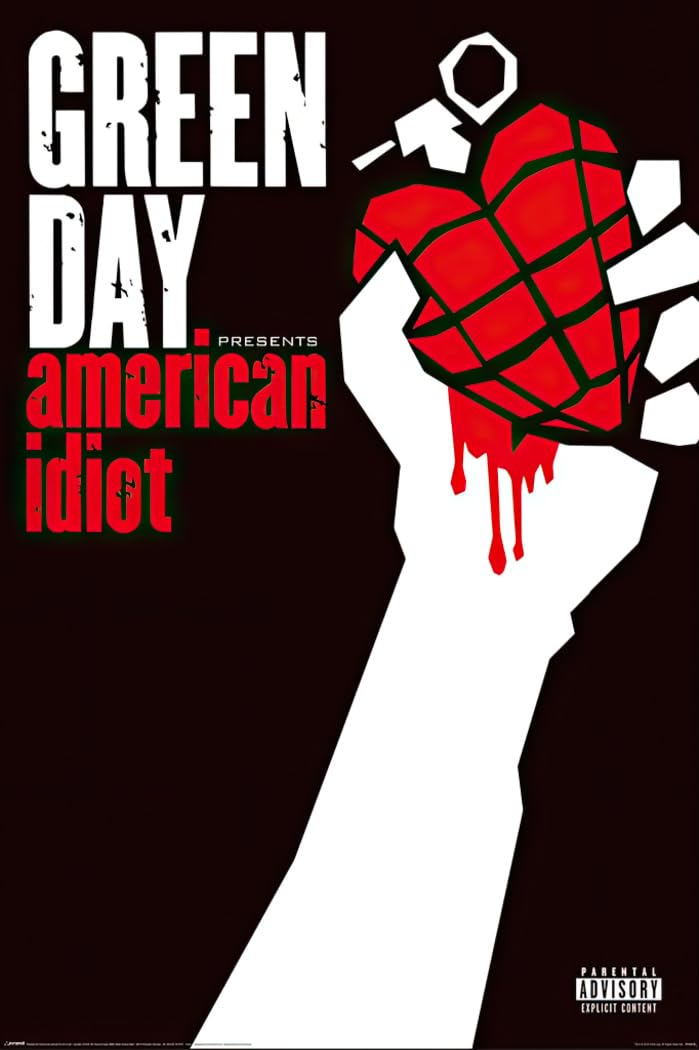Green Day - Music Poster (American Idiot - Album Cover) (Size: 24 x 36) (Unframed)