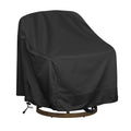 Outdoor Swivel Lounge Chair Cover 1 Pack, Fits To (39' L X 37' W X 38' H) Lawn Patio Chairs, 420D Tear-Resistant, Uv Resistan