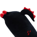 Miaohaha Long Plush Axolotl Toy Stuffed Animal Axolotl Plush Toy Pillow Gift For Kids And Girls(Black,90Cm/35.4In)