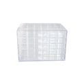 PEXORVA Clear ABS Storage Box Dustproof Multifunctionl Container for Bathroom 5 Tire