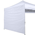 ABCCANOPY Instant Canopy SunWall 8x8 FT, 1 Pack Sidewall Only, No Frame or Top, White