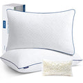 Viewstar Shredded Memory Foam Pillows, Pillows King Size Set Of 2, Firm King Pillows 2 Pack For Side Back Stomach Sleepers, Adju