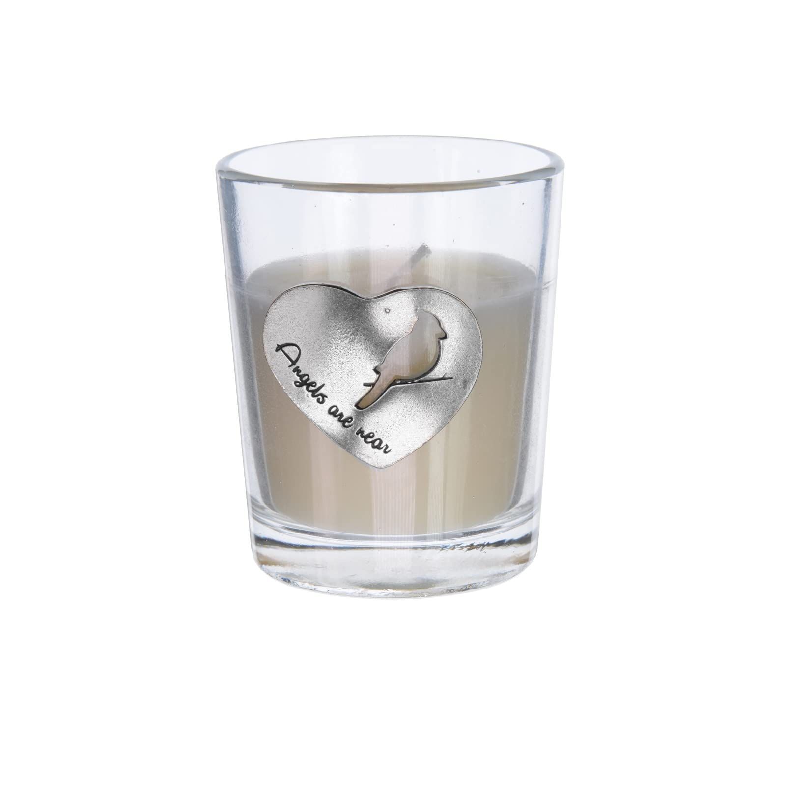 Remembrance Memorial Candle - Angels are Near - Sympathy Gift for Loss of Loved One, Mom, Husband, Grandma - Grief Bereavement F
