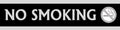 Set Of 2 No Smoking Signs