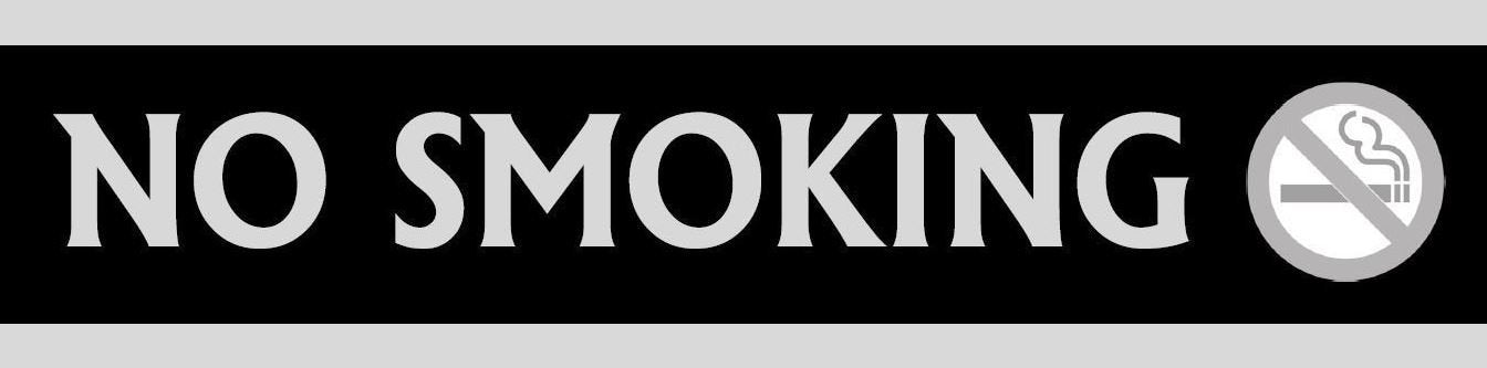 Set Of 2 No Smoking Signs
