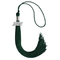 Endea Graduation Single Color Tassel with Silver Date Drop (Hunter Green, 2025)