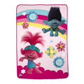 Franco DreamWorks Trolls 2 Kids Bedding Super Soft Plush Micro Raschel Blanket, 62 in x 90 in, (Officially Licensed Product)