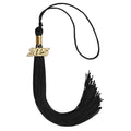 Endea Graduation Single Color Tassel with Gold Date Drop (Black, 2025)