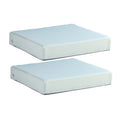20X20 Inch Patio Chair Cushions Non Slip Bottom Chair Pad With Ties Waterproof Square Outdoor Seat Cushion Replacement For Garde