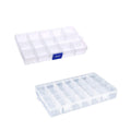 FirstTry Storage Containers Box I Plastic Adjustable Removable Organizer Dividers I Multipurpose Rectangular Box for Medicine Pi