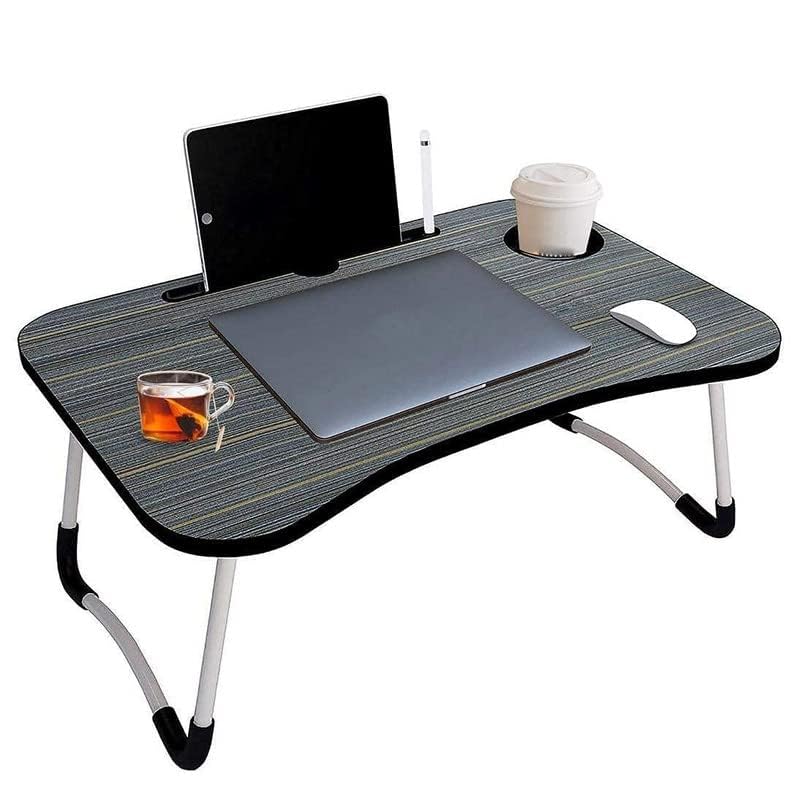 Home & Kitchen Studio Wooden Table Ultimate Study Table/Bed Table/Foldable And Portable Wooden/Writing Desk For Office/Home/Scho