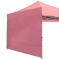 ABCCANOPY Instant Canopy SunWall 10x10 FT, 1 Pack Sidewall Only, No Frame or Top, Pink