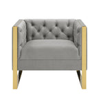 Coaster Furniture Eastbrook Tufted Back Grey Chair 509113
