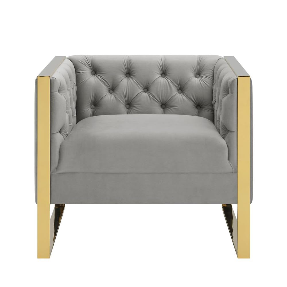 Coaster Furniture Eastbrook Tufted Back Grey Chair 509113