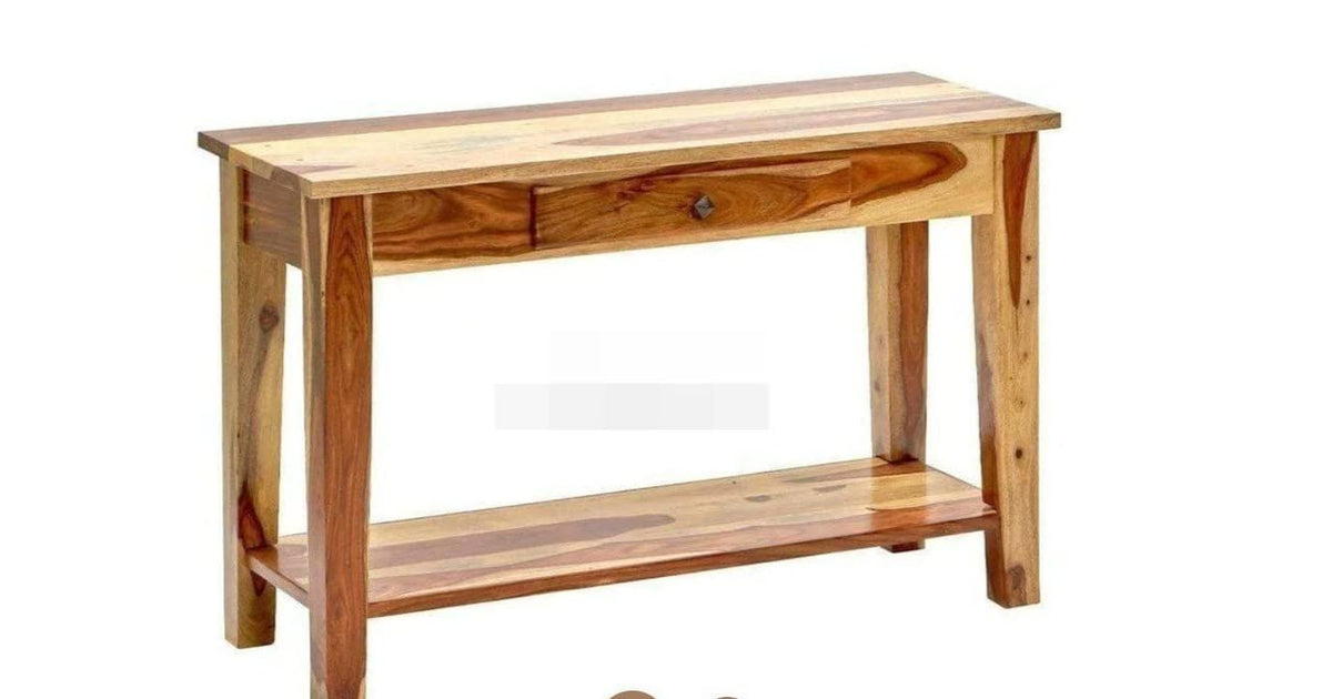 The Kashth Solid Sheesham Wooden Study Table/Study Desk/Computer Desk For Bedroom/Living Room/Studyroom/Hotel/Office Furniture