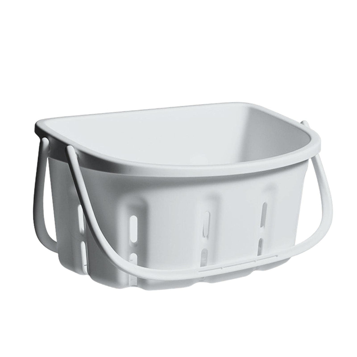Enakshi Fabric Shower Caddy Tote Portable Bathroom Basket for Dorm Bath Light Grey|Home & Garden | Bath | Bath Caddies & Storage