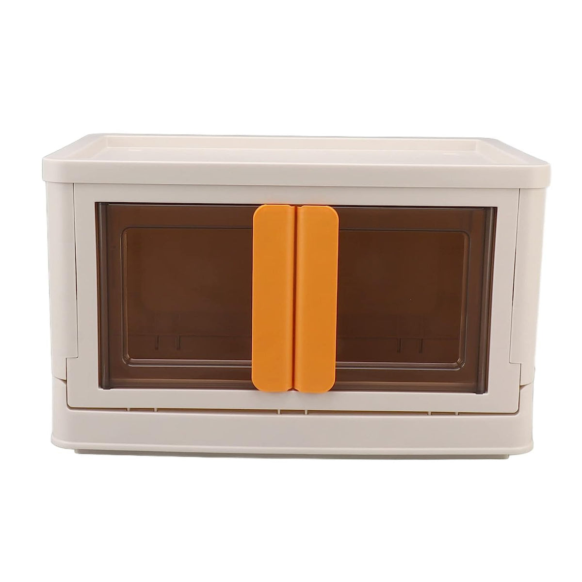 Swabs Storage Container, Removable Wheel Storage Bin Visible Innovative Strong Bearing Capacity Stackable with Lid for storing B