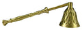 Biedermann & Sons Candle Snuffer, Antique Hammered Satin Brass 6.75'' Long, M2311