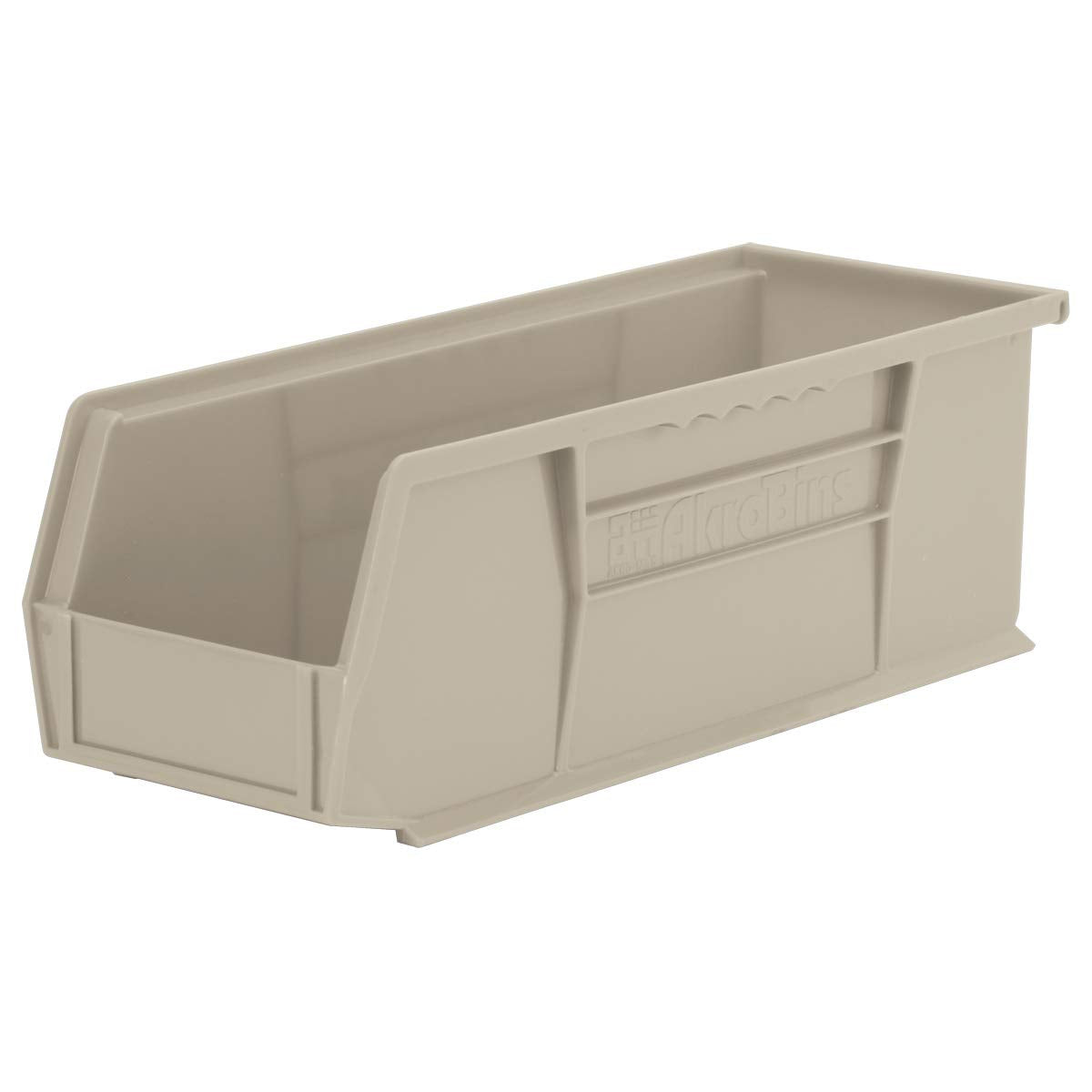 Akro-Mils 30234 AkroBins Plastic Storage Bins, Space-Saving Stackable Bins for Garage, Pantry, Craft Organization, 15-Inch x 5-I