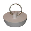 LASCO 02-3217 White Rubber Hollow Stopper for 2-Inch Drain Openings