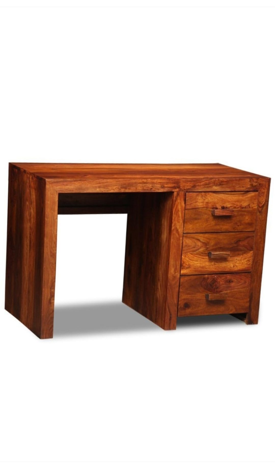Grihastya Furniture Sheesham Wood Study Table For Home | Solid Wood Work Table For Home Office | Laptop Desk For Students (Brown