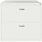 Lys Soho Arc Pull Steel Lateral File, White