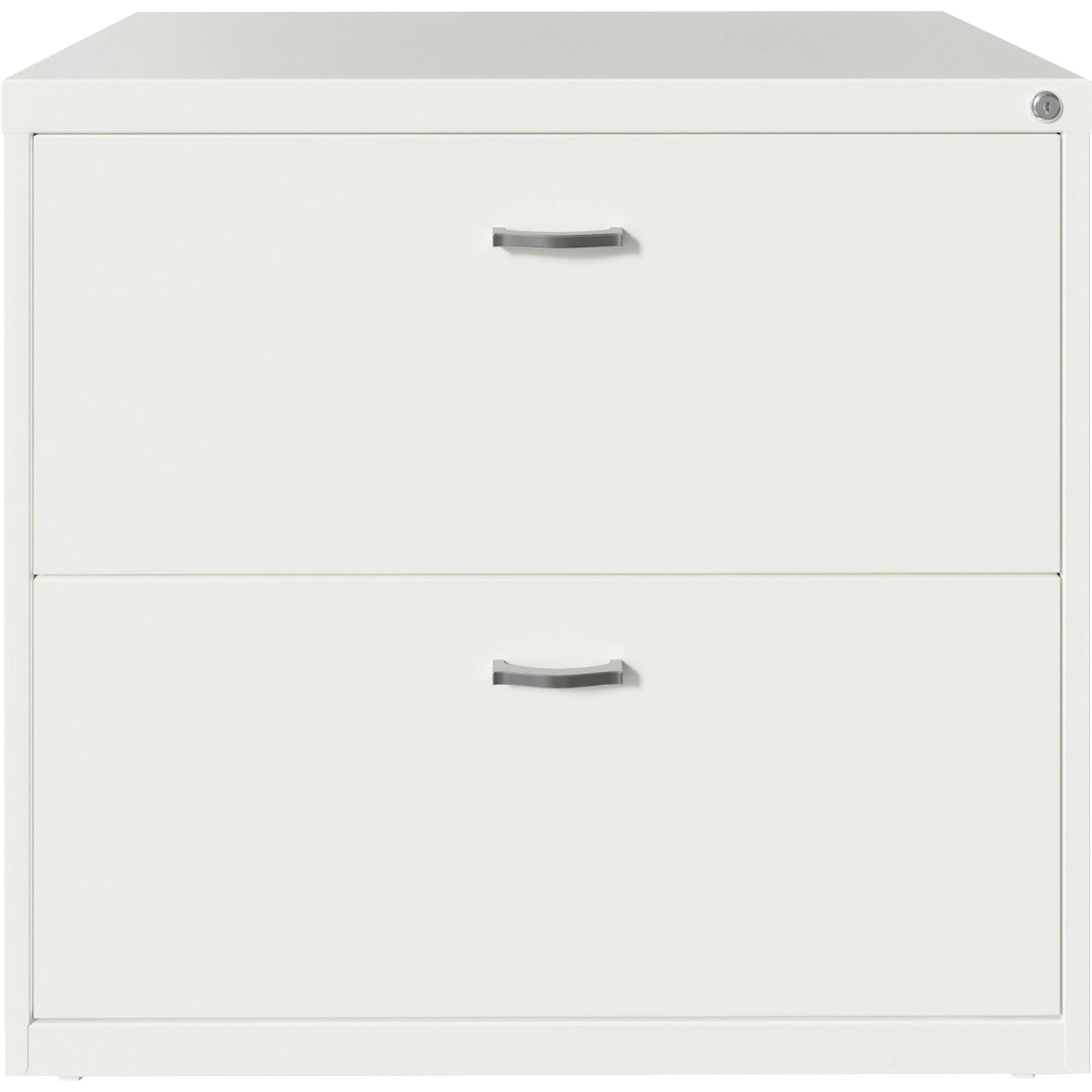 Lys Soho Arc Pull Steel Lateral File, White