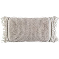 Rizzy Home 20" x 20" Down Filled Pillow with Woven Cotton Cover-Natural