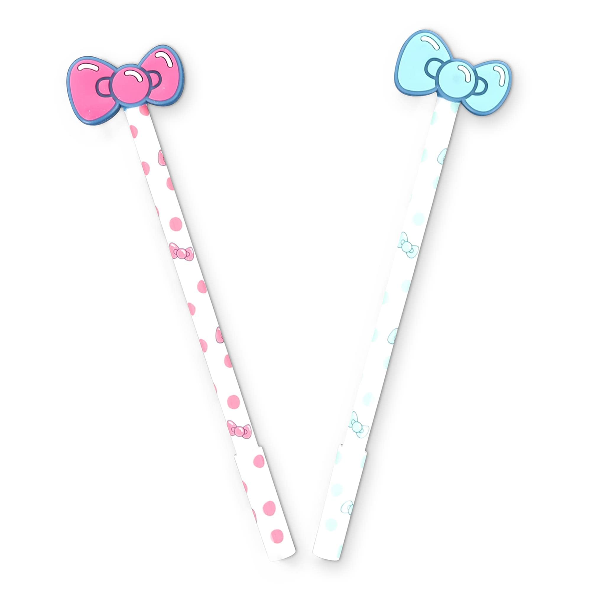 Seven20 Hello Kitty Ink Pen 2-Pack With Bow Toppers