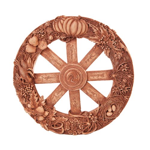 Pacific Giftware Pagan Wheel of The Year Wall Plaque