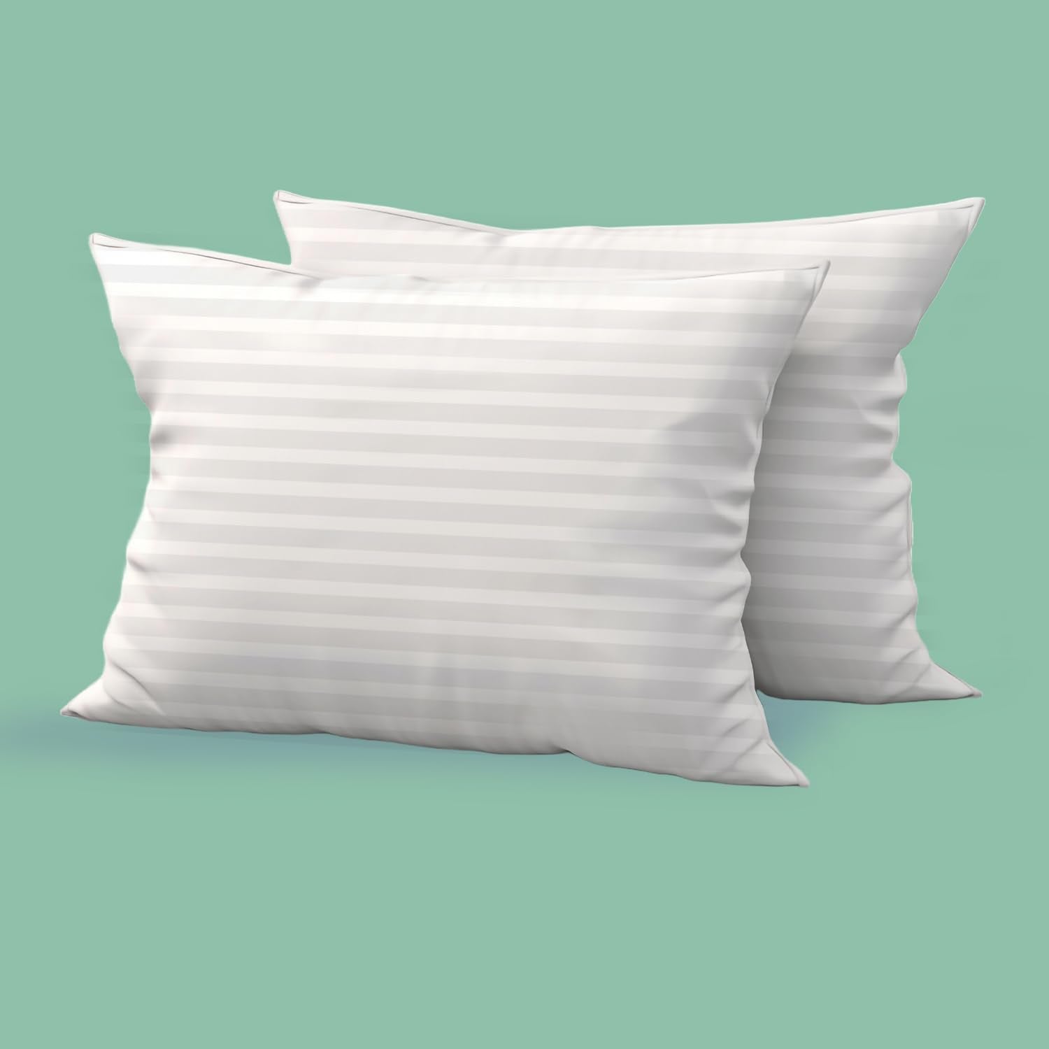 Trendy Home 12X20 Throw Pillow Insert (Pack Of 2, White), Bed And Couch Pillows Stuffer Hypoallergenic, Lumbar Support Decorativ