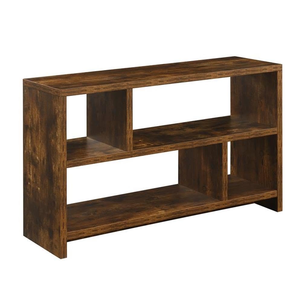 Convenience Concepts Northfield TV Stand Console with Shelves, Barnwood