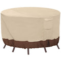 Vailge Round Patio Furniture Covers, 100% Waterproof Outdoor Table Chair Set Covers, Anti-Fading Cover For Outdoor Furniture Set