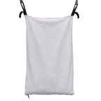Hdhyk Adjustable Space Saving Door Hanging Laundry Hamper With Stainless Steel Hooks