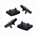 Nanshine 20Pcs 53.5-54.5Mm Replacement Bed Slat Holders Kits Bundles Plastic Centre Caps Holders