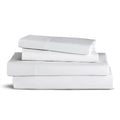 Purity Home 400 Thread Count Twin Arctic White Sheets, Hotel Luxury Back To School College Essentials Sheet Set, 100% Cotton Dee