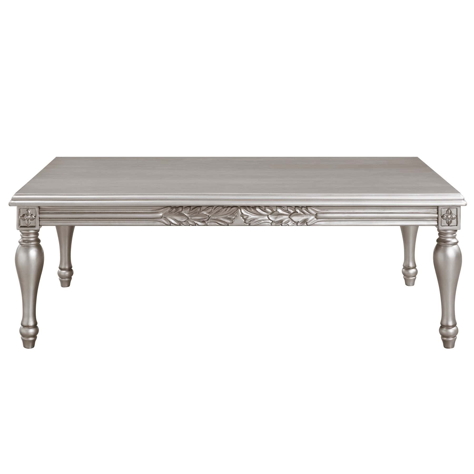 Acme Pelumi Rectangular Coffee Table in Platinum