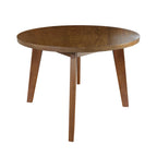 American Trails Genuine 100% Hardwood Round Coffee Table - Hand-Wiped Walnut
