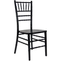 Flash Furniture Advantage Black Wood Chiavari Chair
