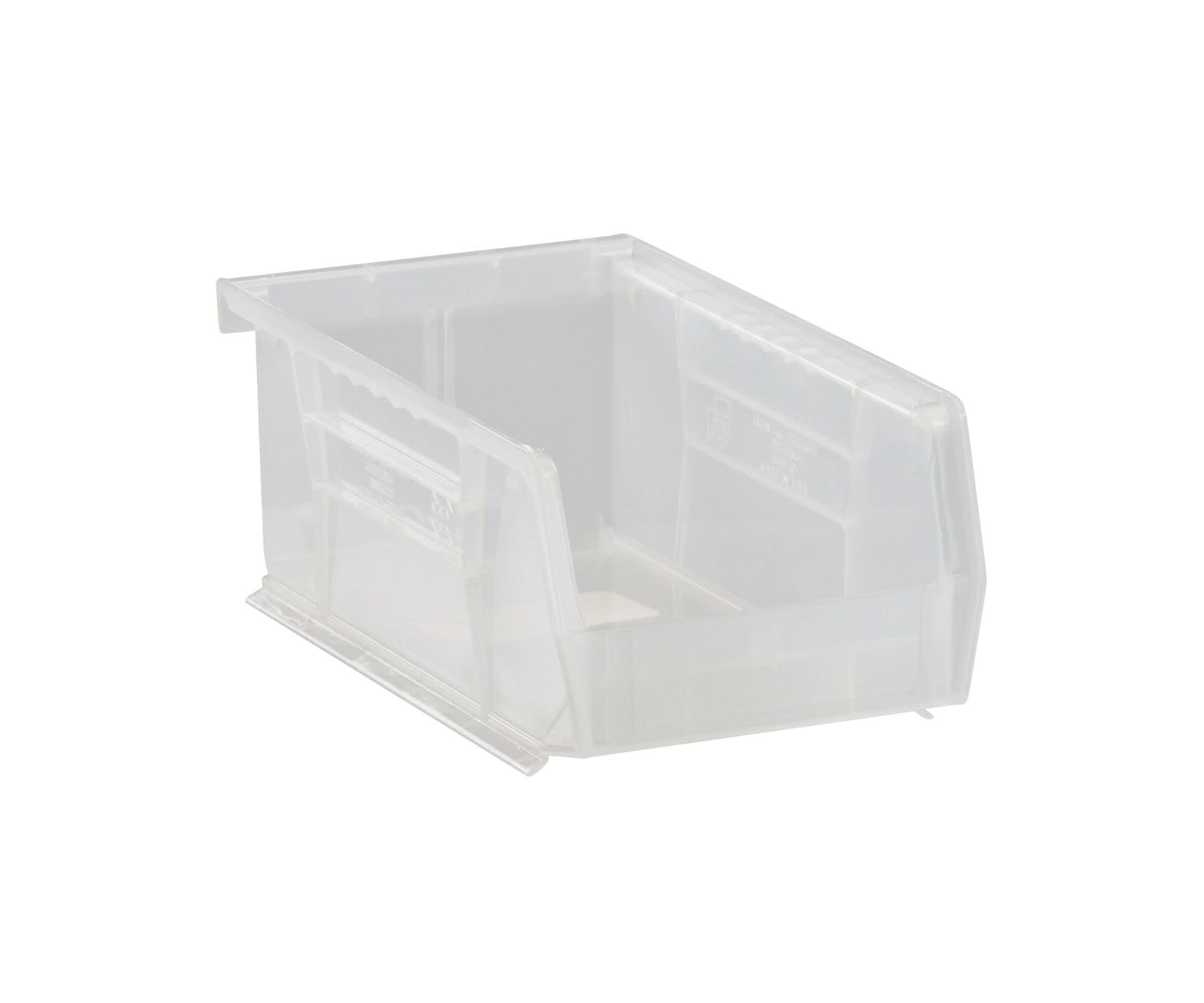 ULTRA HANG & STACK BIN CLEAR 7-3/8in x 4-1/8in x 3in