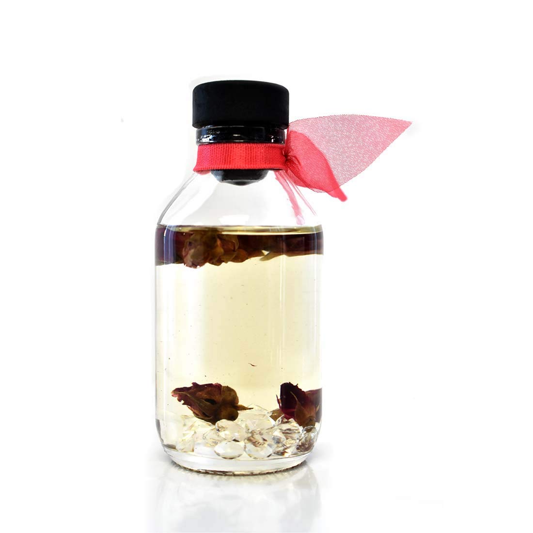 Lovspa Velvet Rose Reed Diffuser Set - Floral Scent Diffuser For Home With Long Lasting Fragrance - Non-Toxic Oil Reed Diffuser