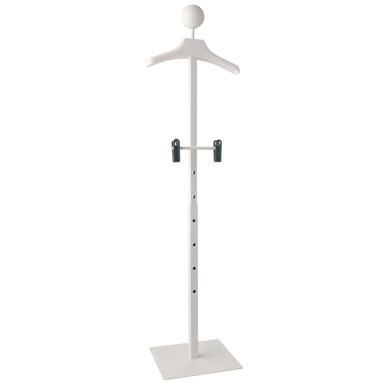 Econoco Childrens Floor Standing Costumer with Hanger, White