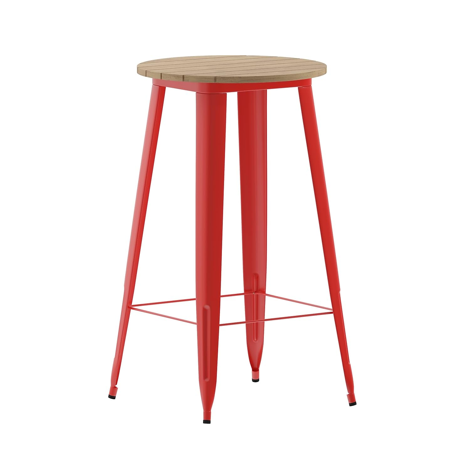 Contemporary 23.75 Round Commercial Bar Height Dining Table for 2