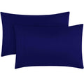 Mellanni Pillow Cases - Luxury, Extra Soft, Cooling Pillow Covers - 2 Pc Iconic Collection Pillowcases - Envelope Closure (King 20'X40', Royal Blue)