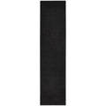 Nourison Essentials Indoor/Outdoor Black 2'2' X 12' Area Rug, Easy Cleaning, Non Shedding, Bed Room, Living Room, Dining Room,