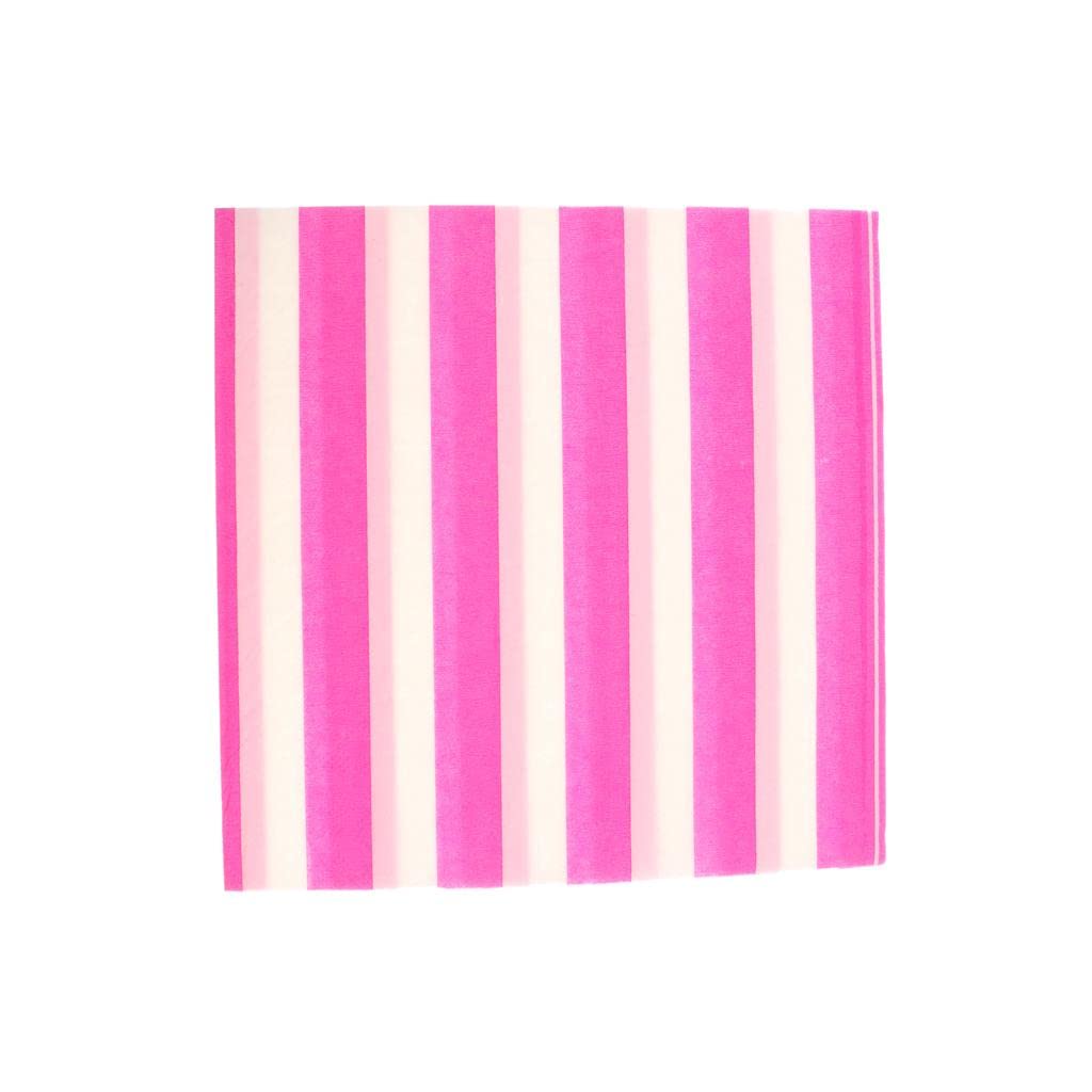 Zoomella 20X Pink Stripe Wedding Luncheon Napkins Serviettes Tableware Party Supply | Party Tableware & Serveware|Home & Garden