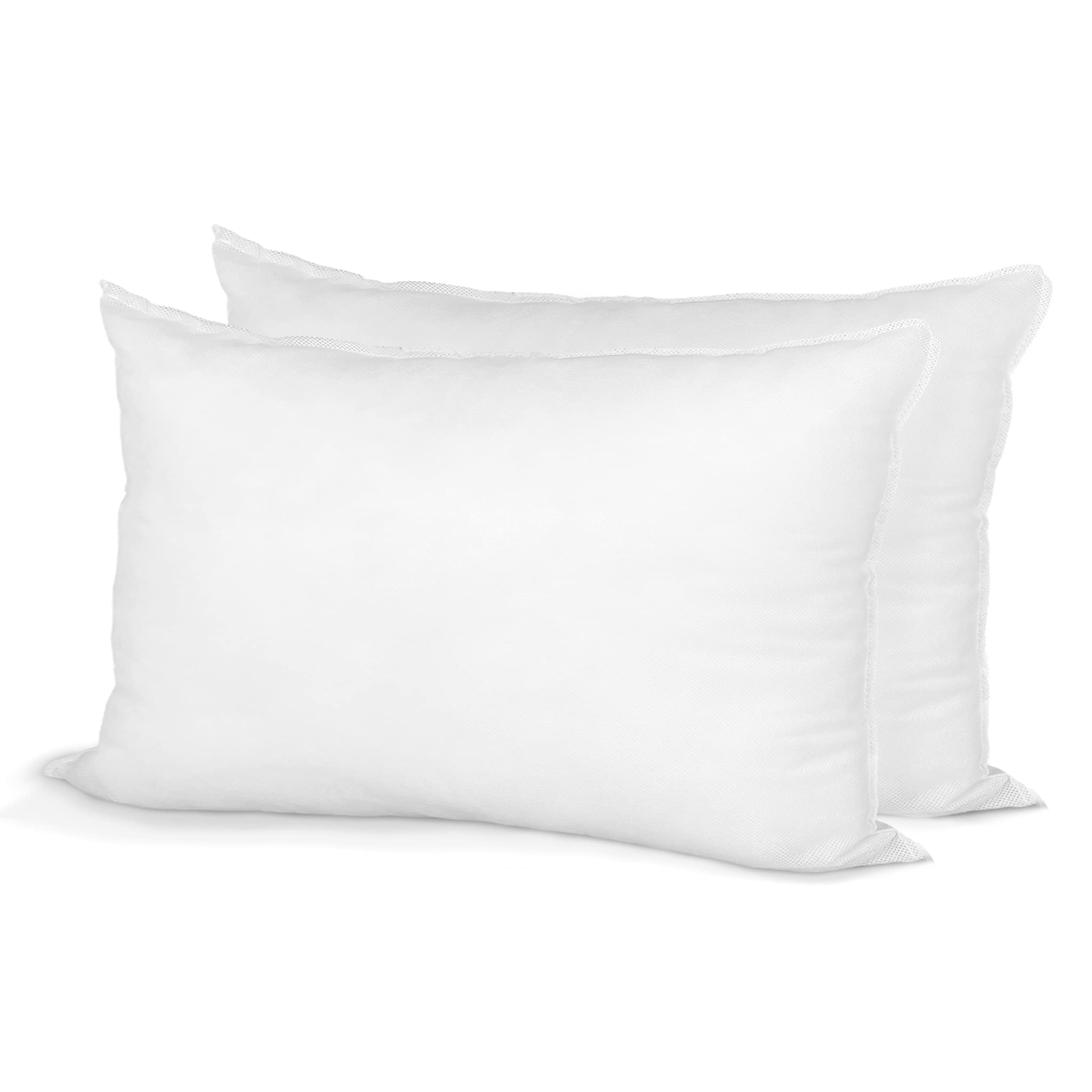 Hometex Canada Pillow Insert 20' X 26' Polyester Filled Standard Cover (2 Pack)